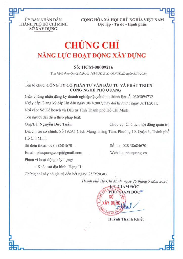 ccnl khao sat dia hinh 2030