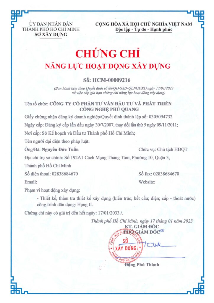 ccnl thiet ke xay dung dan dung